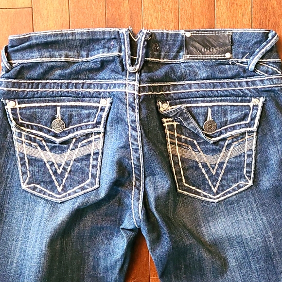 Women's dark vigoss boot cut jeans - Picture 4 of 4